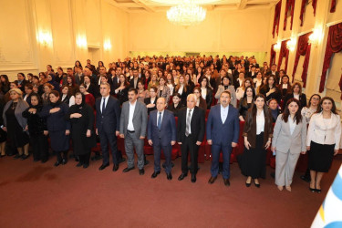 İsmayıllıda Heydər Əliyevin anadan olmasının 103-cü ildönümünə həsr olunmuş ümumrayon tədbiri keçirilib