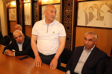 İsmayıllı rayonunda Ağsaqqallar Şurasının növbədənkənar iclası keçirilib