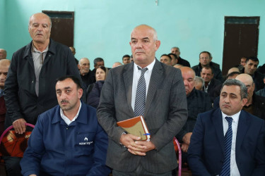 Vətəndaşlarla növbəti səyyar qəbul Mollaisaqlı kəndində keçirilib