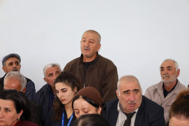 Vətəndaşlarla növbəti səyyar qəbul Qoşakənd kəndində keçirilib