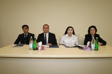 Erkən evliliklər və qohum evliliklərinin qarşısının alınması məqsədilə  maarifləndirici tədbir keçirilib
