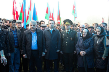 Şəhid Ağayev Ayaz Həbulla oğlu doğulduğu Hacıhətəmli kəndində dəfn olundu