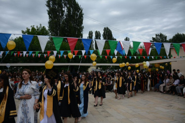 İsmayıllı Dövlət Humanitar və Texnologiya Kollecində təntənəli məzun günü keçirilib