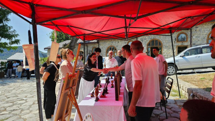 İsmayıllı “DOST Evi” tərəfindən Basqal qəsəbəsində sərgi-satış yarmarkası keçirilib