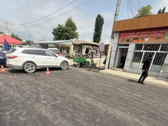 Sakin məmnuniyyəti bizim əsas hədəfimizdir: Bazar ətrafı asfaltlanıb