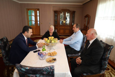 İsmayıllı rayonunda “Anım Günü” ilə əlaqədar olaraq şəhid ailələri ziyarət olunub