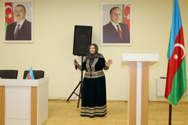 İsmayıllı rayonunun Sumağallı kəndində Ulu Öndər Heydər Əliyevin anadan olmasının 102 illiyinə həsr edilmiş tədbir keçirilib