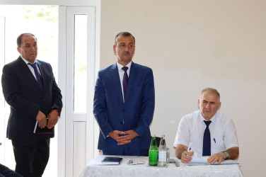 Vətəndaşlarla növbəti səyyar qəbul  rayonun Quşencə kəndində keçirilib
