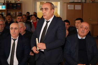 Vətəndaşlarla növbəti səyyar qəbul Cülyan kəndində keçirilib