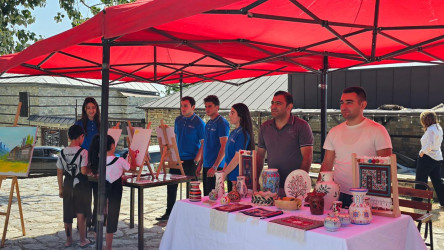 İsmayıllı “DOST Evi” tərəfindən Basqal qəsəbəsində sərgi-satış yarmarkası keçirilib