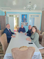 İsmayıllı rayonunda “Anım Günü” ilə əlaqədar olaraq şəhid ailələri ziyarət olunub