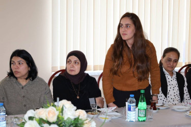 İsmayıllı şəhər Eldar Məmmədov adına 3 saylı məktəb-liseydə növbəti görüş keçirilib