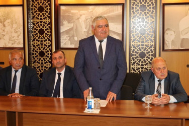 İsmayıllı rayonunda Ağsaqqallar Şurasının növbədənkənar iclası keçirilib