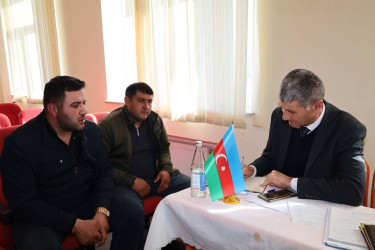Vətəndaşlarla növbəti səyyar qəbul Soltankənd kəndində keçirilib