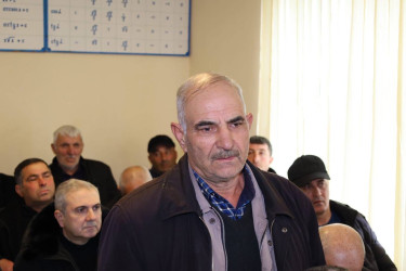 Vətəndaşlarla növbəti səyyar qəbul Keyvəndi kəndində keçirilib