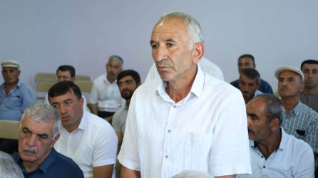 Vətəndaşlarla növbəti səyyar qəbul Sulut kəndində keçirilib