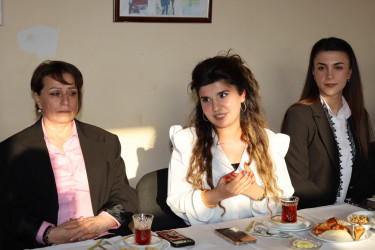 İsmayıllı şəhər Ağahüseyn Aslanov adına 2 nömrəli tam orta məktəbin kollektivi ilə görüş keçirilib