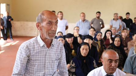 Vətəndaşlarla növbəti səyyar qəbul Balik kəndində keçirildi