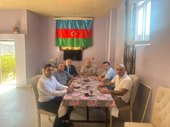 İsmayıllı rayonunda “Anım Günü” ilə əlaqədar olaraq şəhid ailələri ziyarət olunub