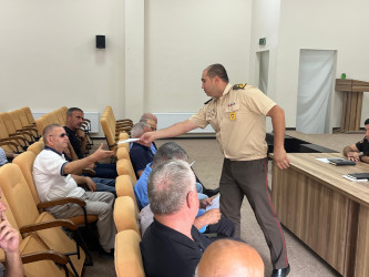 Fövqəladə Hallar Nazirliyinin Şimal-qərb Regional Mərkəzi İsmayıllıda maarifləndirici tədbir keçirilb