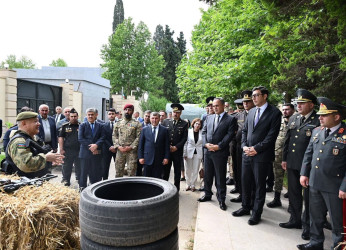 İsmayıllı təmsilçiləri XXIX “Şahin” hərbi-idman oyununun final mərhələsində uğur qazanıblar