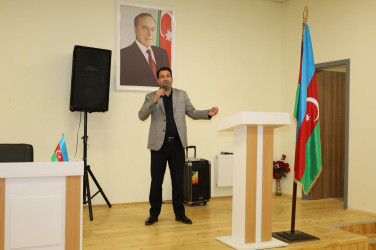 İsmayıllı rayonunun Sumağallı kəndində Ulu Öndər Heydər Əliyevin anadan olmasının 102 illiyinə həsr edilmiş tədbir keçirilib