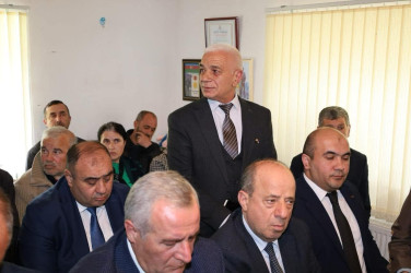 Vətəndaşlarla növbəti səyyar qəbul  rayonun Namazgah kəndində keçirilib