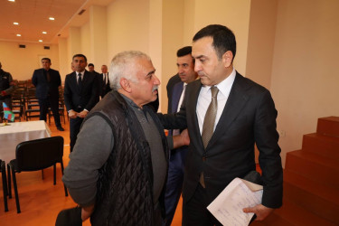 Vətəndaşlarla növbəti səyyar qəbul İvanovka kəndində keçirilib