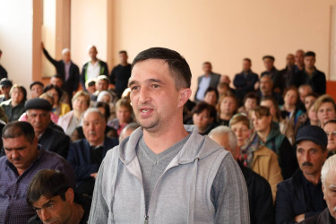 Vətəndaşlarla növbəti səyyar qəbul İvanovka kəndində keçirilib