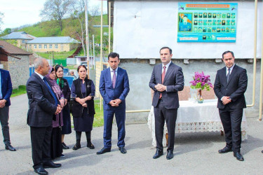 İsmayıllı rayonunun daha bir kəndi mavi yanacaqla təmin olunub