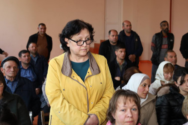 Vətəndaşlarla növbəti səyyar qəbul İvanovka kəndində keçirilib