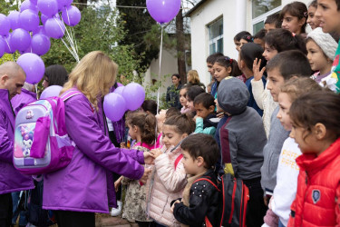 DOST Agentliyi Rayon İcra Hakimiyyəti ilə birgə 15 Sentyabr Bilik Günü ilə əlaqədar “DOST Sevinci” layihəsini həyata keçirib