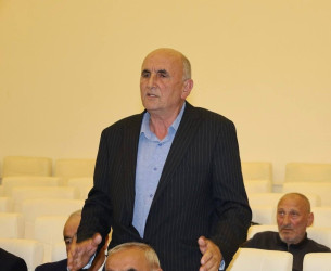 Bu gün İsmayıllı rayonunda kənd təsərrüfatının inkişafına dair geniş tərkibli görüş keçirilmişdir