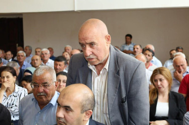 Vətəndaşlarla növbəti səyyar qəbul  rayonun Quşencə kəndində keçirilib