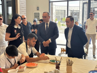Əmək və Əhalinin Sosial Müdafiəsi Nazirliyinin tabeliyindəki DOST İnklüziv İnkişaf və Yaradıcılıq Mərkəzinin İsmayıllı DOST Evi filialında sosial məşğulluğun dəstəklənməsi istiqamətində növbəti addım atılıb