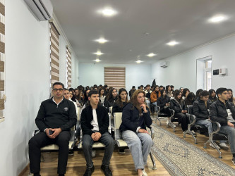 İnsan alverinə qarşı mübarizə mövzusunda maarifləndirici tədbir keçirilib