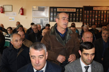 Vətəndaşlarla növbəti səyyar qəbul İstisu kəndində keçirilib