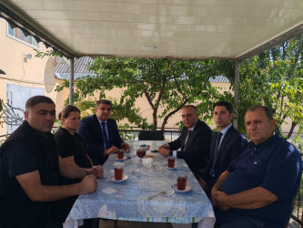 İsmayıllı rayonunda “Anım Günü” ilə əlaqədar olaraq şəhid ailələri ziyarət olunub