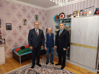 İsmayıllı rayonunda “Anım Günü” ilə əlaqədar olaraq şəhid ailələri ziyarət olunub