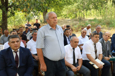 Vətəndaşlarla növbəti səyyar qəbul  rayonun Köhnədaxar kəndində keçirilib