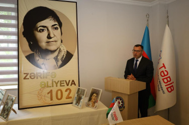Zərifə xanım Əliyevanın anadan olmasının 102-ci ildönümü Rayon Mərkəzi Xəstəxanası Publik Hüquqi Şəxsində qeyd edilib