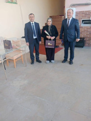 Şəhid ailələri ziyarət olunub