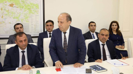 İsmayıllı Rayon İcra Hakimiyyəti başçısı yanında Şuranın növbəti iclası keçirilib