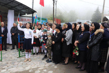 Daha bir şəhid bulağının açılışı olub