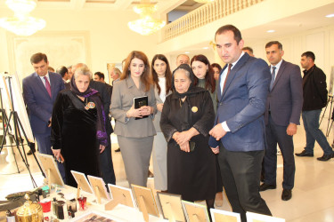 “Anama salam deyərsiniz” kitabının təqdimat mərasimi keçirilib.