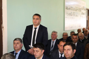 Vətəndaşlarla növbəti səyyar qəbul Qalagah kəndində keçirilib