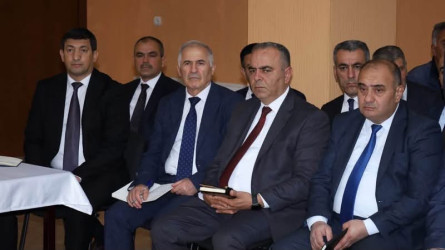Vətəndaşlarla növbəti səyyar qəbul rayonun Olimpiya İdman Kompleksində keçirildi