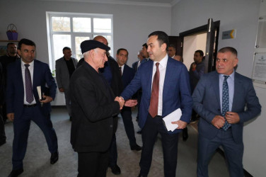 Vətəndaşlarla növbəti səyyar qəbul Basqal qəsəbəsində keçirilib