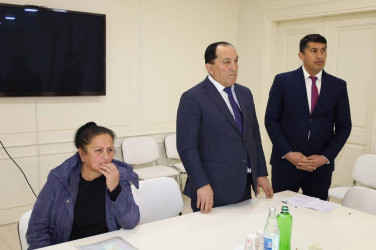 İsmayıllı RİH-də növbəti vətəndaş qəbulu keçirilib