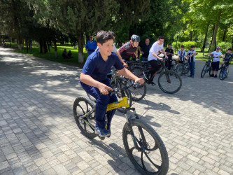 “3 İyun – Dünya Velosiped Günü” münasibətilə İsmayıllıda velosiped turniri keçirilib